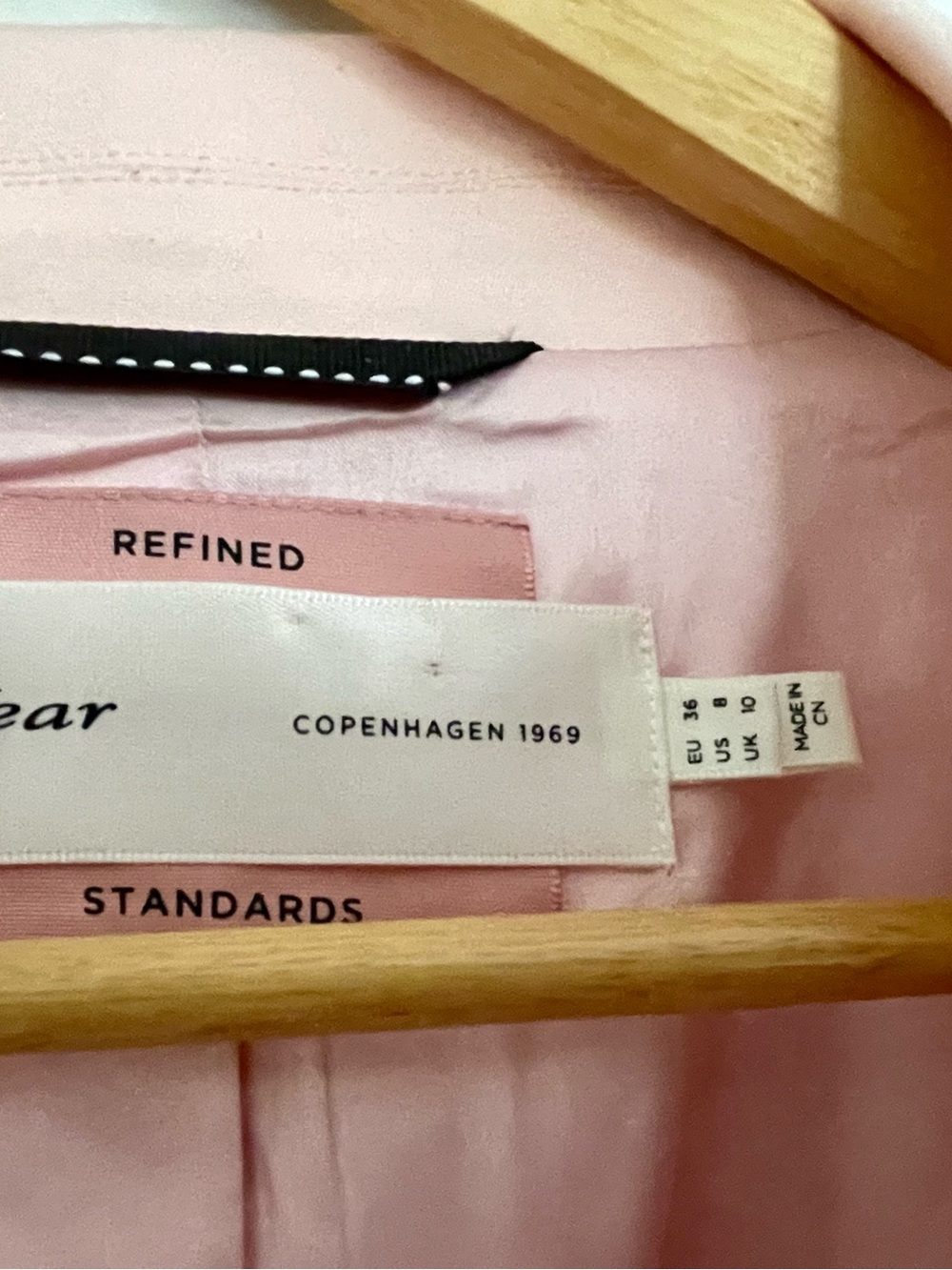 InWear 1969 Light Pink Single-Button Tailored Blazer - Picture 6 of 10